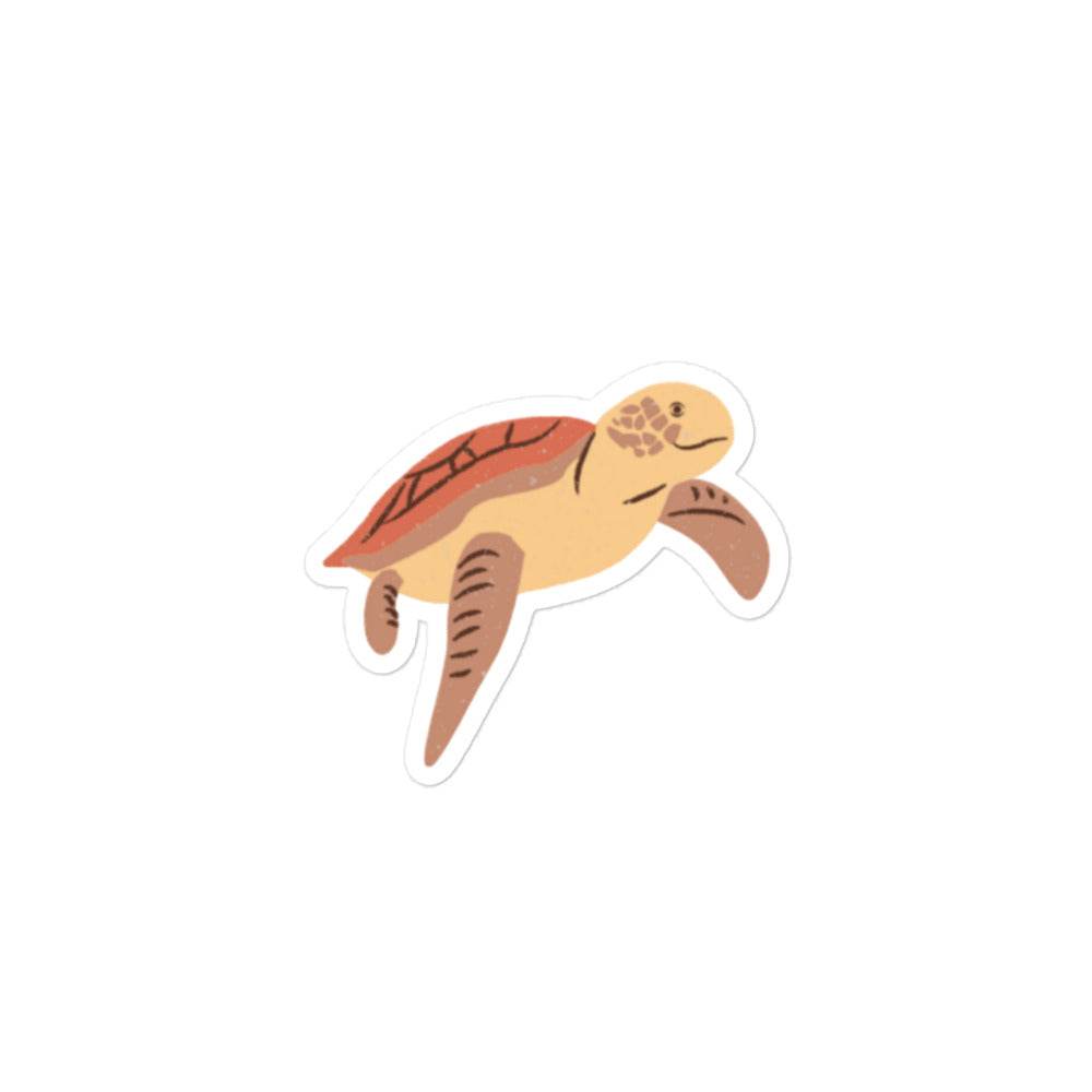 SEA TURTLE STICKER - AureliaAdventure