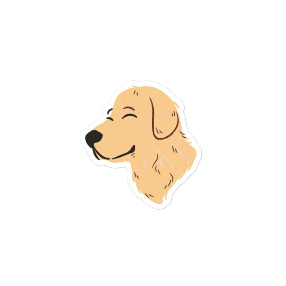 GOLDEN LAB STICKER - AureliaAdventure