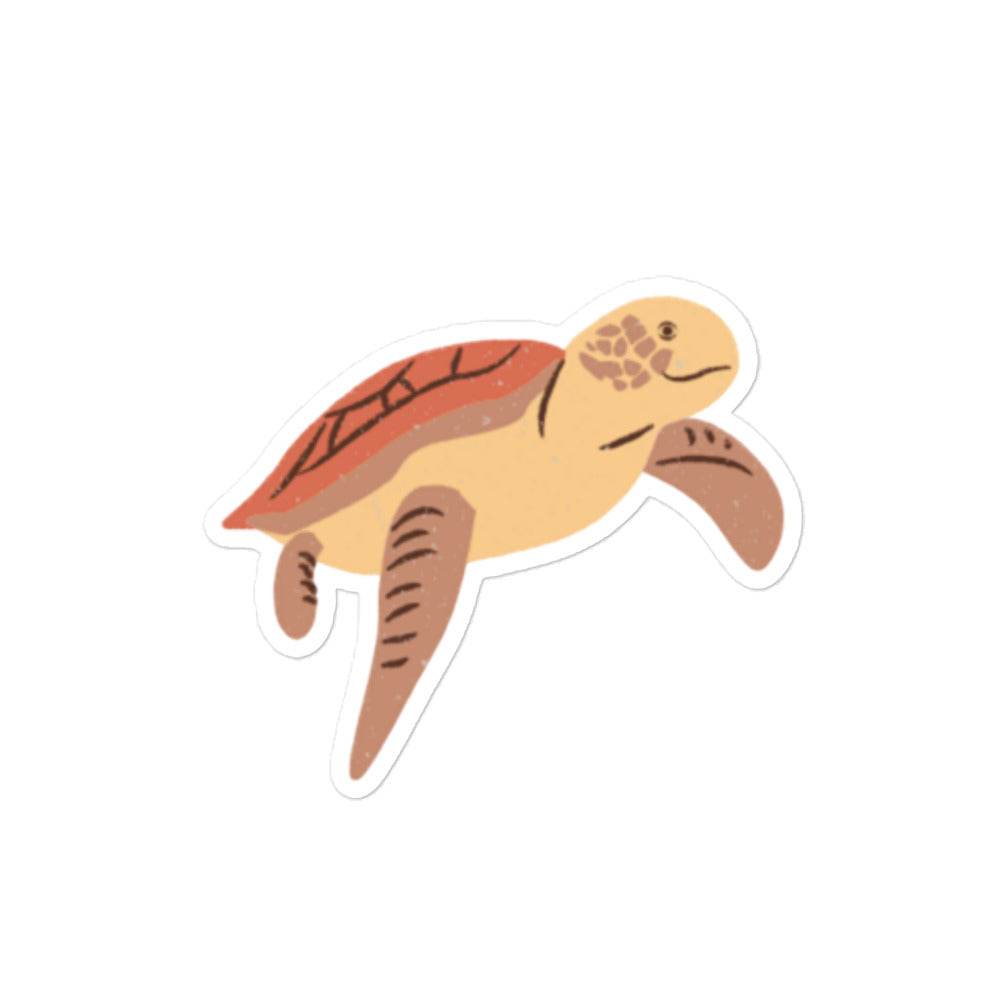 SEA TURTLE STICKER - AureliaAdventure