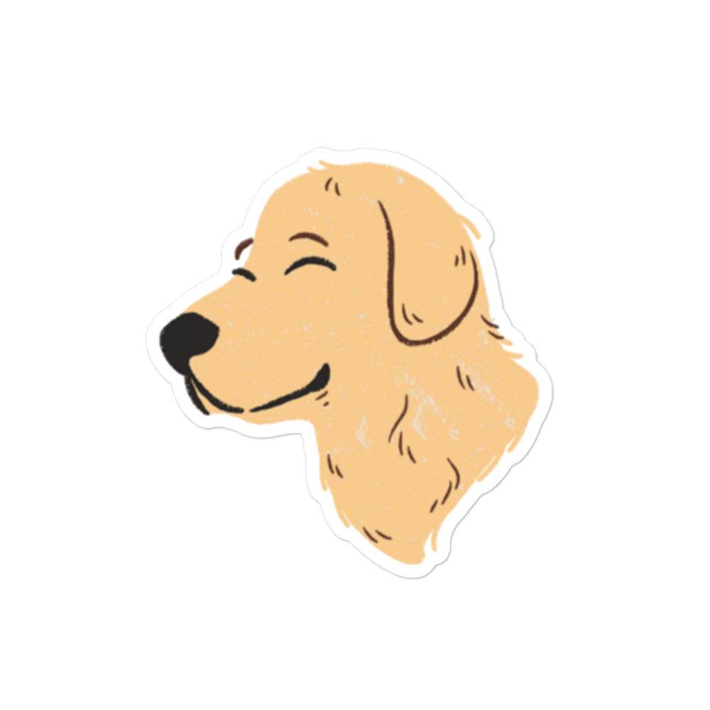 GOLDEN LAB STICKER - AureliaAdventure