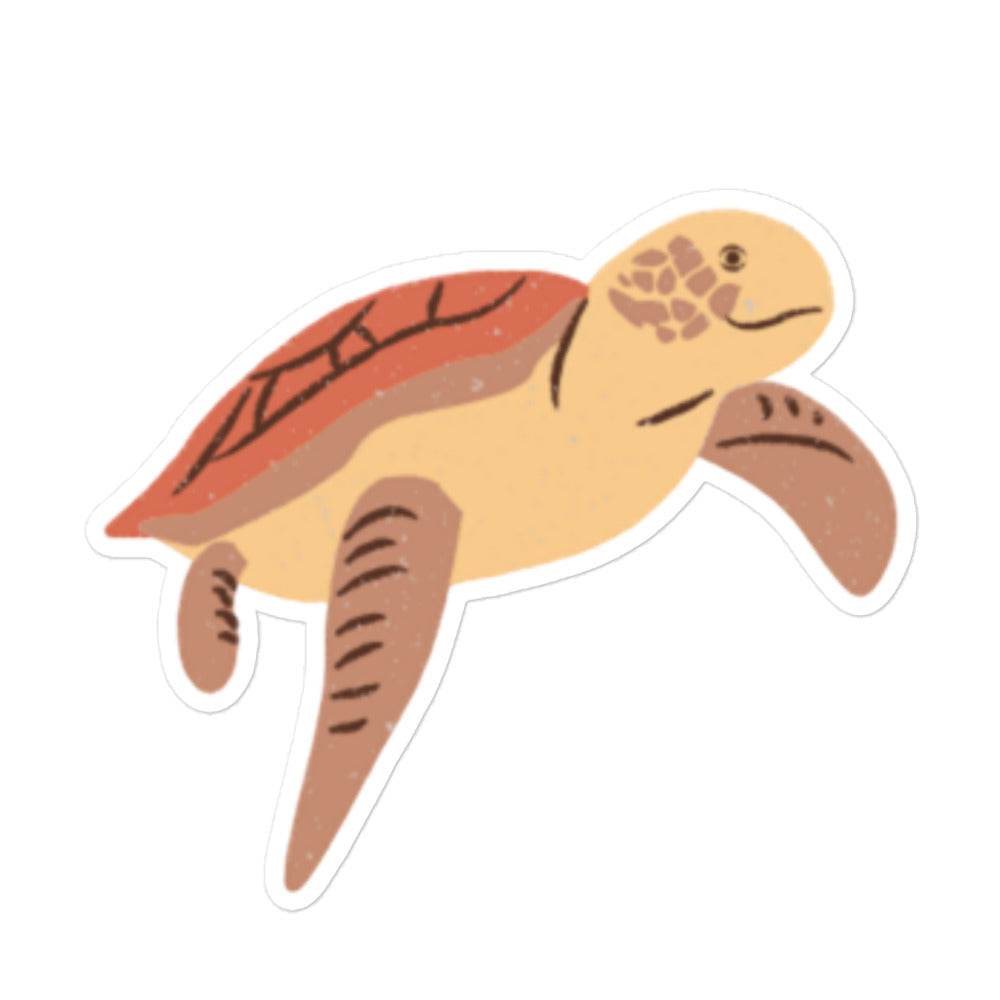 SEA TURTLE STICKER - AureliaAdventure