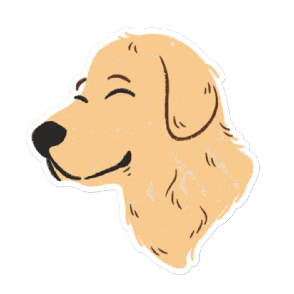 GOLDEN LAB STICKER - AureliaAdventure