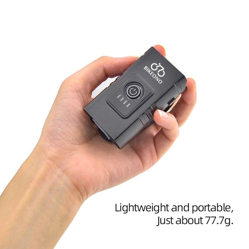 1000LM Bike Headlight T6 Bicycle Flashlight LED USB Rechargeable Torch Aluminum Alloy Cycling High Beam Low Accessories - AureliaAdventure