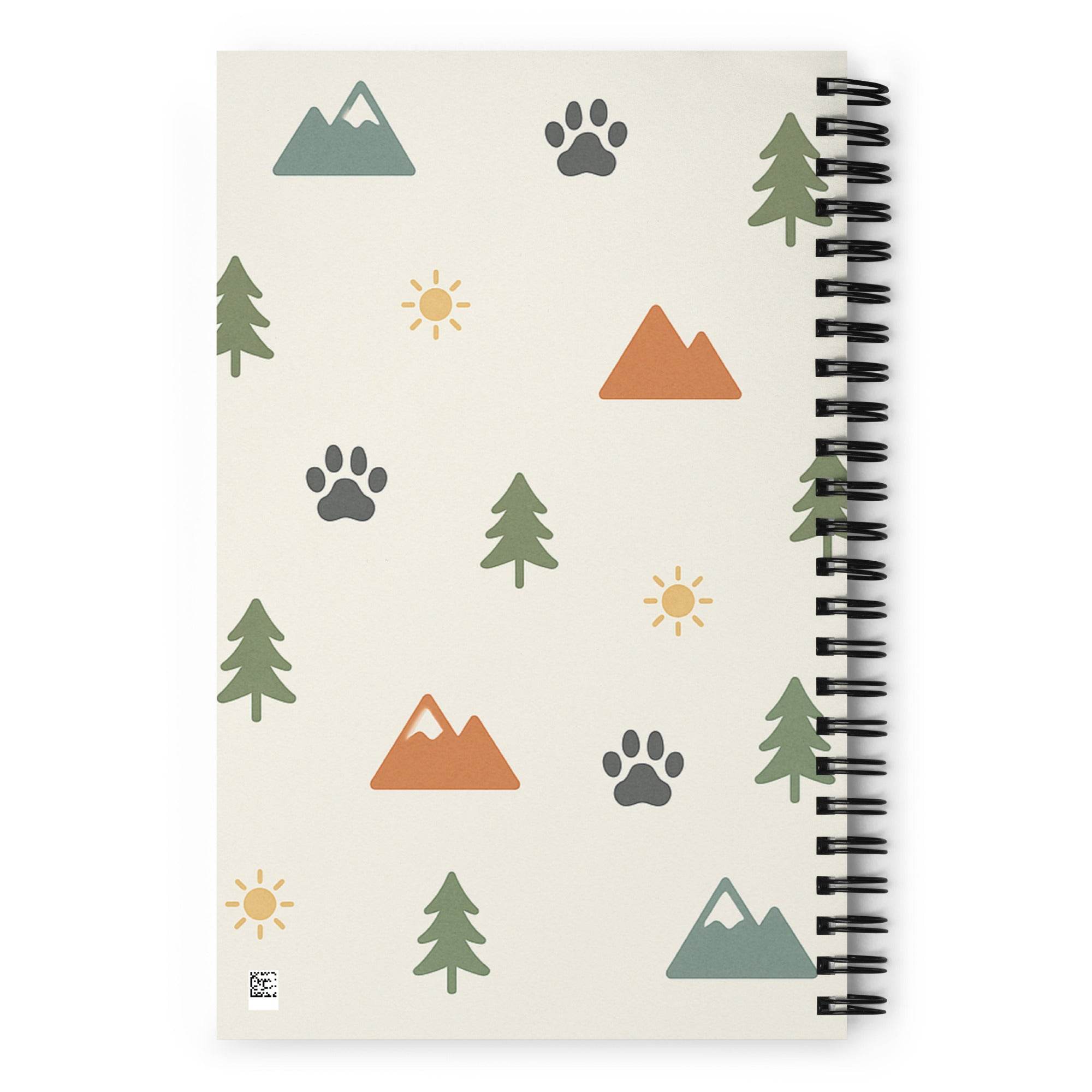 EXPLORE - Spiral notebook - AureliaAdventure