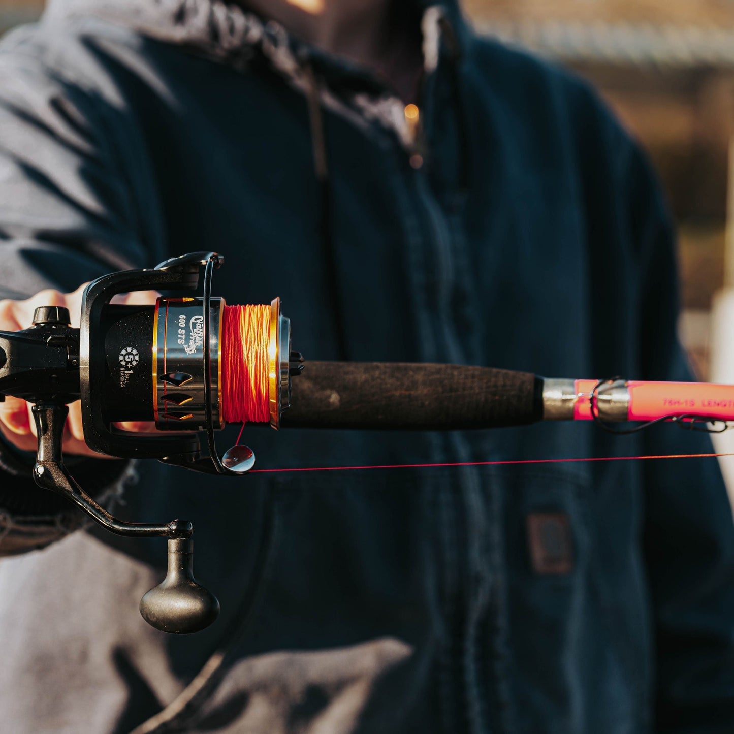 Tournament Series Pink Spinning Rod - AureliaAdventure